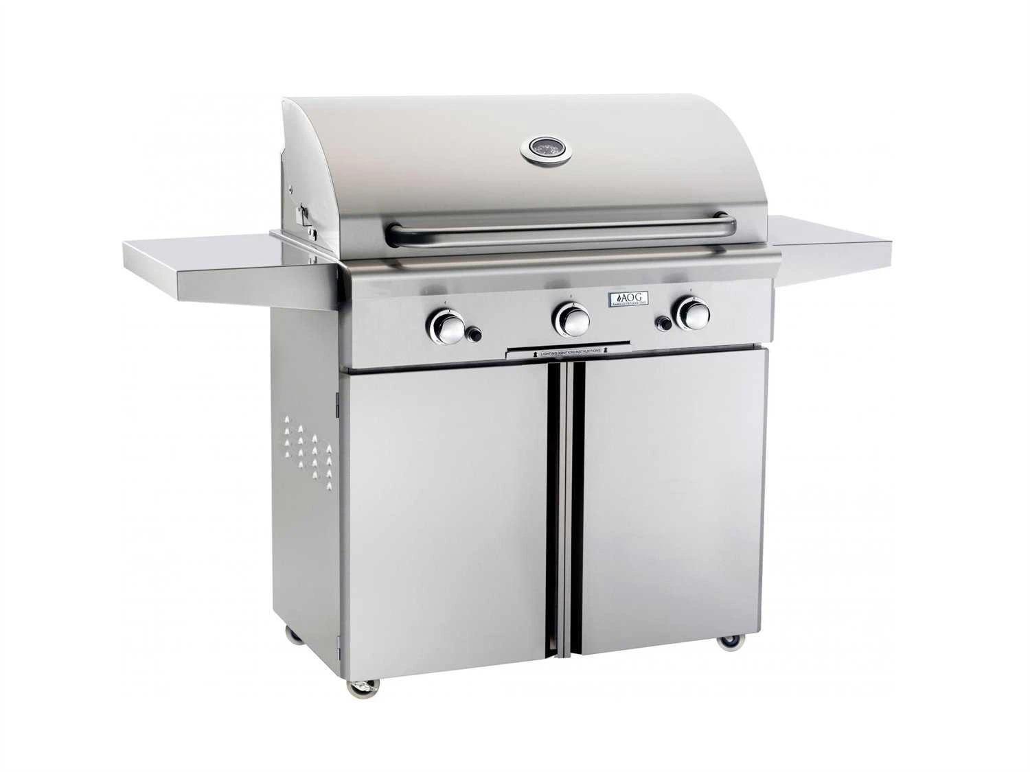 AOG L Series Portable 36'' On Cart BBQ Grill 1 AOG L Series Portable 36'' On Cart BBQ Grill