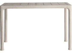 Bernhardt Exteriors Siesta Key Sea Oat Wood 55" Rectangular Counter Table -Patio Vibe Store BHEX077552 zm