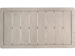 Bernhardt Exteriors Siesta Key Sea Oat Wood 55" Rectangular Counter Table -Patio Vibe Store BHEX077553 zm