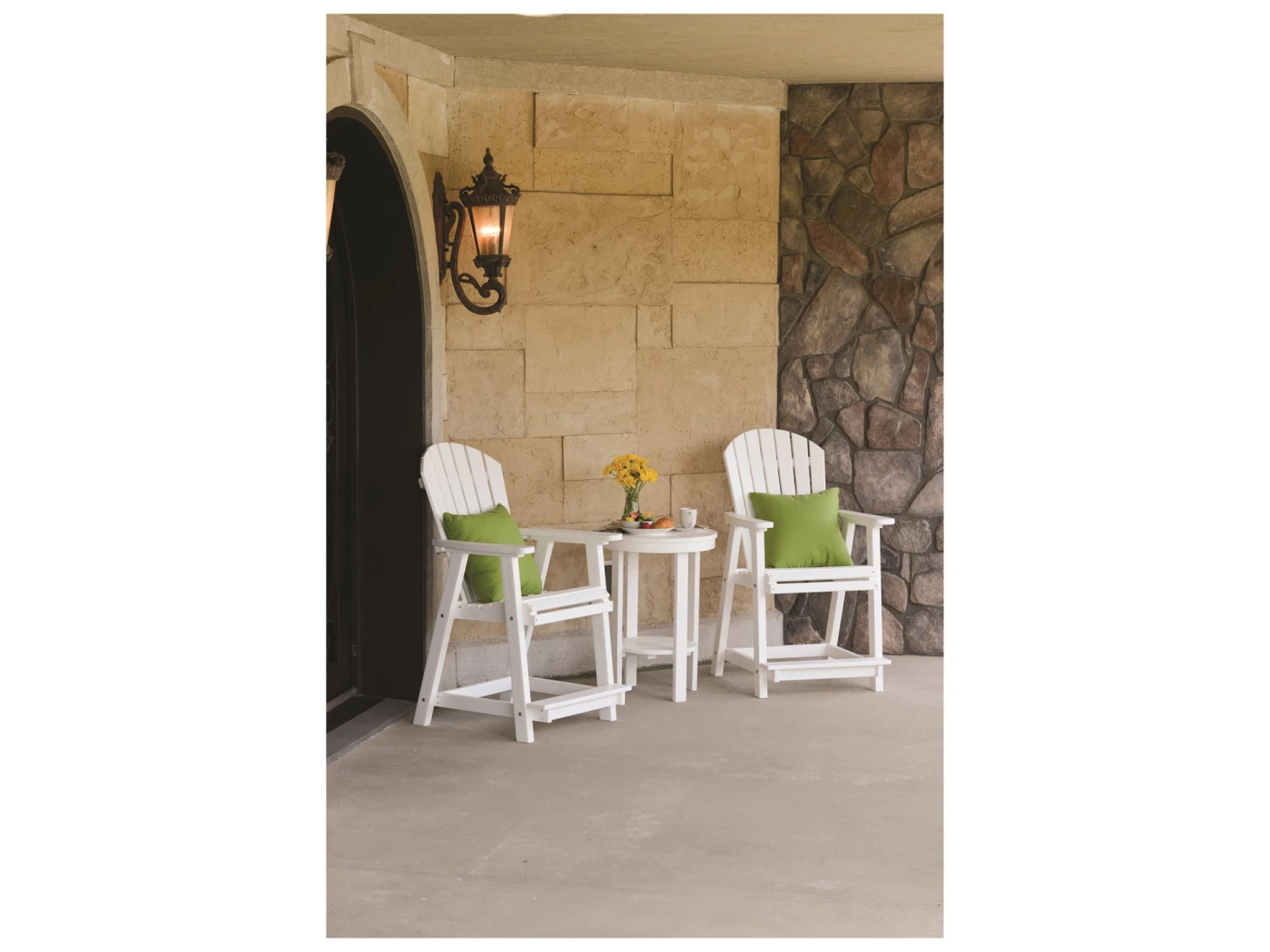 Berlin Gardens Accessories Recycled 22'' Round Counter Table 1 Berlin Gardens Accessories Recycled 22'' Round Counter Table