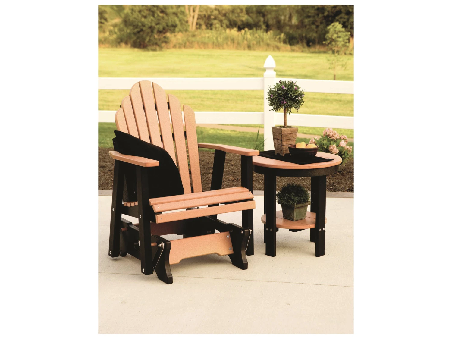 Berlin Gardens Accessories Recycled 22'' Round End Table 3 Berlin Gardens Accessories Recycled 22'' Round End Table - Image 3