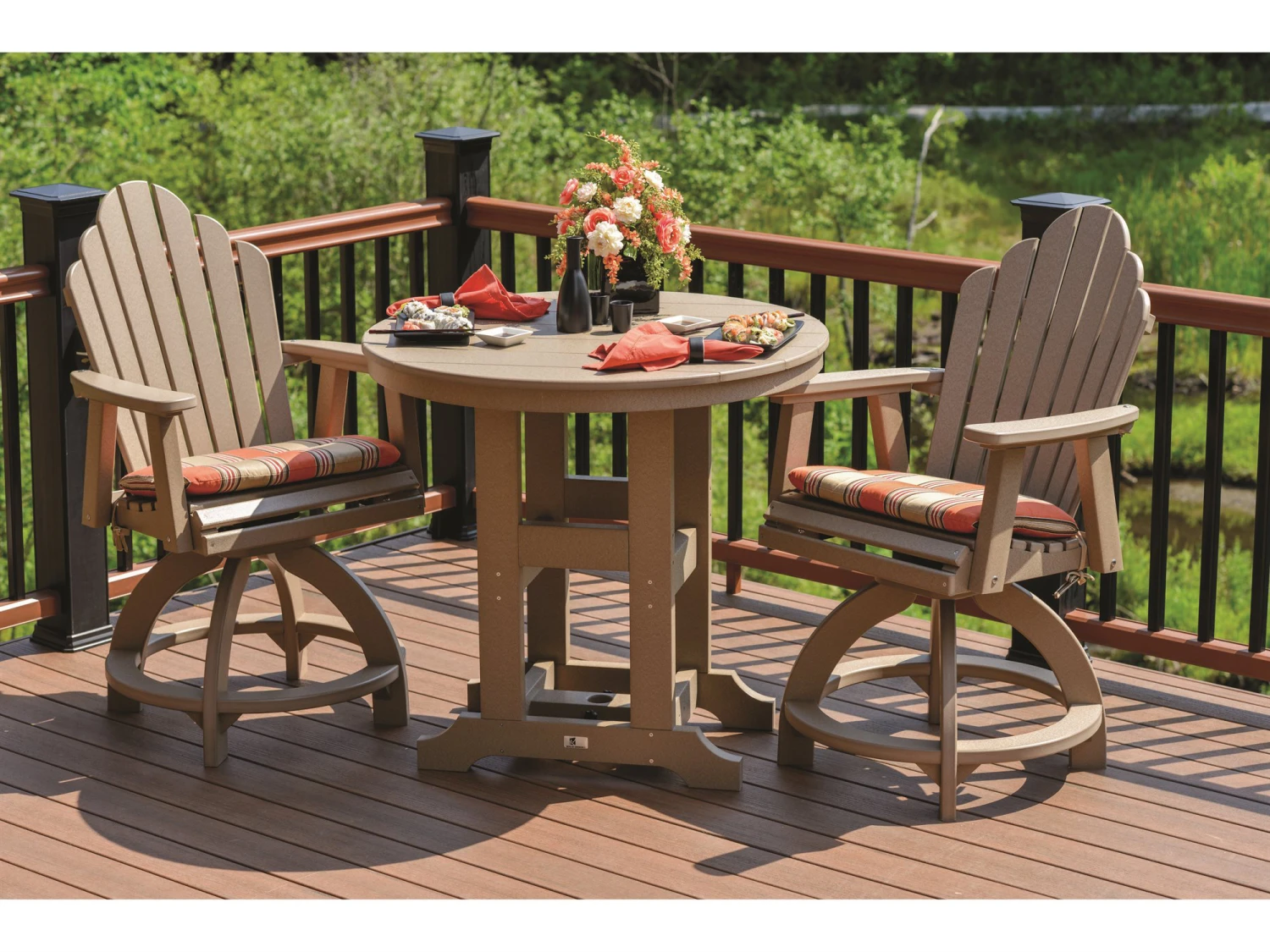 Berlin Gardens Garden Classic Recycled Plastic 38'' Round Counter Height Table 1 Berlin Gardens Garden Classic Recycled Plastic 38'' Round Counter Height Table