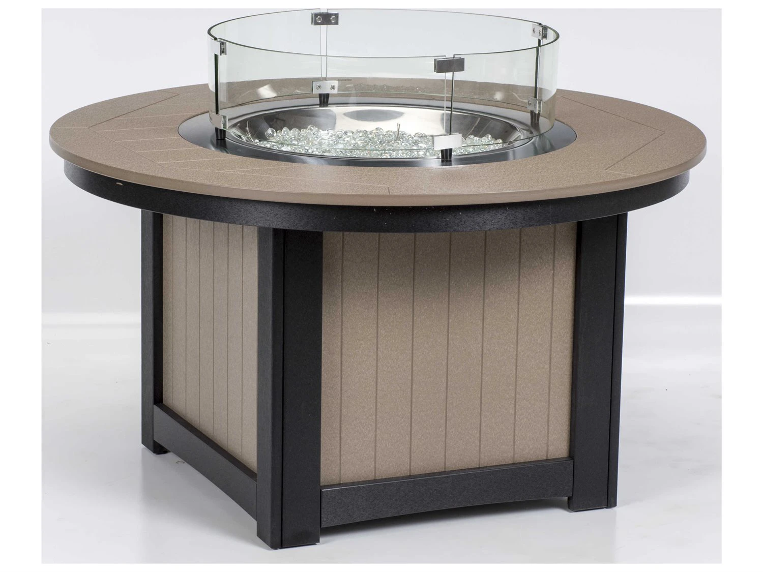 Berlin Gardens Donoma 44'' Round Chat Height Fire Pit Table 5 Berlin Gardens Donoma 44'' Round Chat Height Fire Pit Table - Image 5