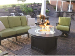 Berlin Gardens Donoma 44'' Round Chat Height Fire Pit Table 15 Berlin Gardens Donoma 44'' Round Chat Height Fire Pit Table -Patio Vibe Store BLGDFPP25444 zm