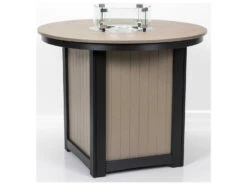 Berlin Gardens Donoma 44'' Round Counter Height Fire Pit Table 9 Berlin Gardens Donoma 44'' Round Counter Height Fire Pit Table -Patio Vibe Store BLGDRFT3644C1 zm