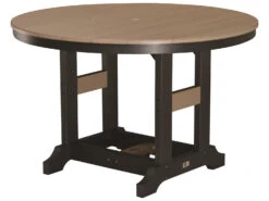 Berlin Gardens Garden Classic Recycled Plastic 48'' Round Counter Height Table -Patio Vibe Store BLGGCDT0048C1 zm