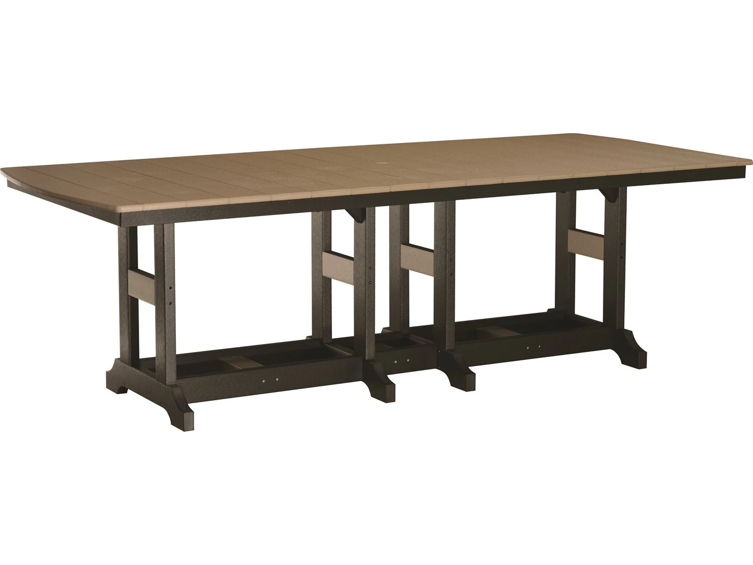 Berlin Gardens Garden Classic Recycled Plastic 96''W X 44''D Rectangular Dining Height Table 2 Berlin Gardens Garden Classic Recycled Plastic 96''W X 44''D Rectangular Dining Height Table - Image 2