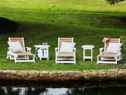 Breezesta Adirondack Recycled Plastic Universal 21''W X 17''D Rectangular Accent Table