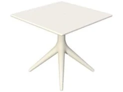Driade Outdoor App Polypropylene 31.4'' Square Dining Table In White