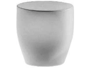 Driade Outdoor Tokyo-Pop Polyethylene Monobloc 15.7''W X 15''D Oval Small Table / Stool In White 2 Driade Outdoor Tokyo-Pop Polyethylene Monobloc 15.7''W X 15''D Oval Small Table / Stool In White - Image 2