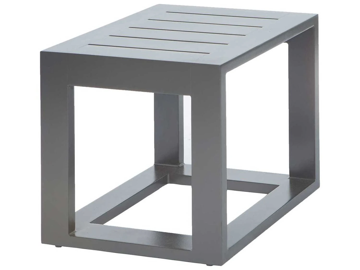 Ebel Palermo Aluminum 19'' Square End Table 2 Ebel Palermo Aluminum 19'' Square End Table - Image 2