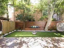 EcoSmart Fire Mix600 23'' Concrete Steel Round Pit Table -Patio Vibe Store ECOESF.O.MX6 .NA6 zm