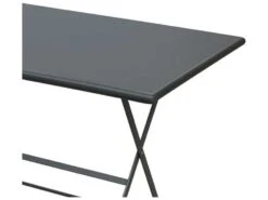 EMU Arc En Ciel Steel Iron 44''W X 28''D Rectangular Folding Table -Patio Vibe Store EM3312 zm