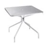 EMU Cambi Steel 32 Square Dining Table With Umbrella Hole