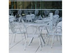 EMU Cambi Steel 36 Square Dining Table With Umbrella Hole 13 EMU Cambi Steel 36 Square Dining Table With Umbrella Hole -Patio Vibe Store EMRHONDADINSET31 zm