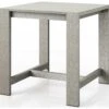 Four Hands Outdoor Solano Weathered Grey 36'' Teak Square Counter Table