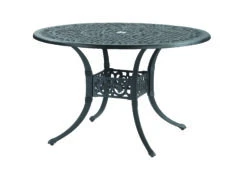 Gensun Michigan Cast Aluminum 48'' Round Dining Table With Umbrella Hole 5 Gensun Michigan Cast Aluminum 48'' Round Dining Table With Umbrella Hole -Patio Vibe Store GES10140A481 zm