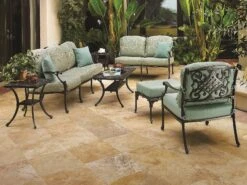 GenSun Michigan Cast Aluminum 21'' Square End Table