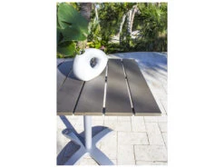 Hospitality Rattan Outdoor Athens Aluminum 28Wide Square Slatted Artificial Wood Dining Table 5 Hospitality Rattan Outdoor Athens Aluminum 28Wide Square Slatted Artificial Wood Dining Table -Patio Vibe Store HP8951464WW3 zm