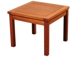International Home Miami Amazonia Kingsbury Eucalyptus 19 Square Side Table