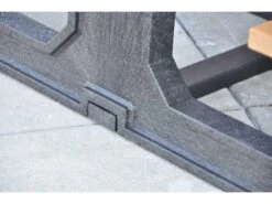 Frog Furnishings Park Place ADA Recycled Plastic 6 Ft. 90''W X 58''D Rectangular Picnic Table 20 Frog Furnishings Park Place ADA Recycled Plastic 6 Ft. 90''W X 58''D Rectangular Picnic Table -Patio Vibe Store JHPB6PARKPADA8 zm