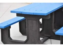 Frog Furnishings Park Place Recycled Plastic 8 Ft. 96''W X 58''D Rectangular Picnic Table 23 Frog Furnishings Park Place Recycled Plastic 8 Ft. 96''W X 58''D Rectangular Picnic Table -Patio Vibe Store JHPB8PARKP11 zm