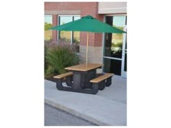 Frog Furnishings Park Place Recycled Plastic 8 Ft. 96''W X 58''D Rectangular Picnic Table 15 Frog Furnishings Park Place Recycled Plastic 8 Ft. 96''W X 58''D Rectangular Picnic Table -Patio Vibe Store JHPB8PARKP3 zm