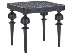 Lane Venture Hemingway Plantation Black Truffle Cast Aluminum 24Wide Square End Table 14 Lane Venture Hemingway Plantation Black Truffle Cast Aluminum 24Wide Square End Table -Patio Vibe Store LAV5531222 zm