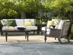 Lane Venture Hemingway Plantation Black Truffle Cast Aluminum 24Wide Square End Table 11 Lane Venture Hemingway Plantation Black Truffle Cast Aluminum 24Wide Square End Table -Patio Vibe Store LAVERNSTHWPLNTNLNGSET31 zm