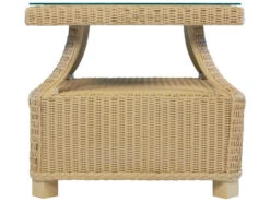 Lloyd Flanders Hamptons Wicker 22.5'' Square End Table 13 Lloyd Flanders Hamptons Wicker 22.5'' Square End Table -Patio Vibe Store LF159182 zm