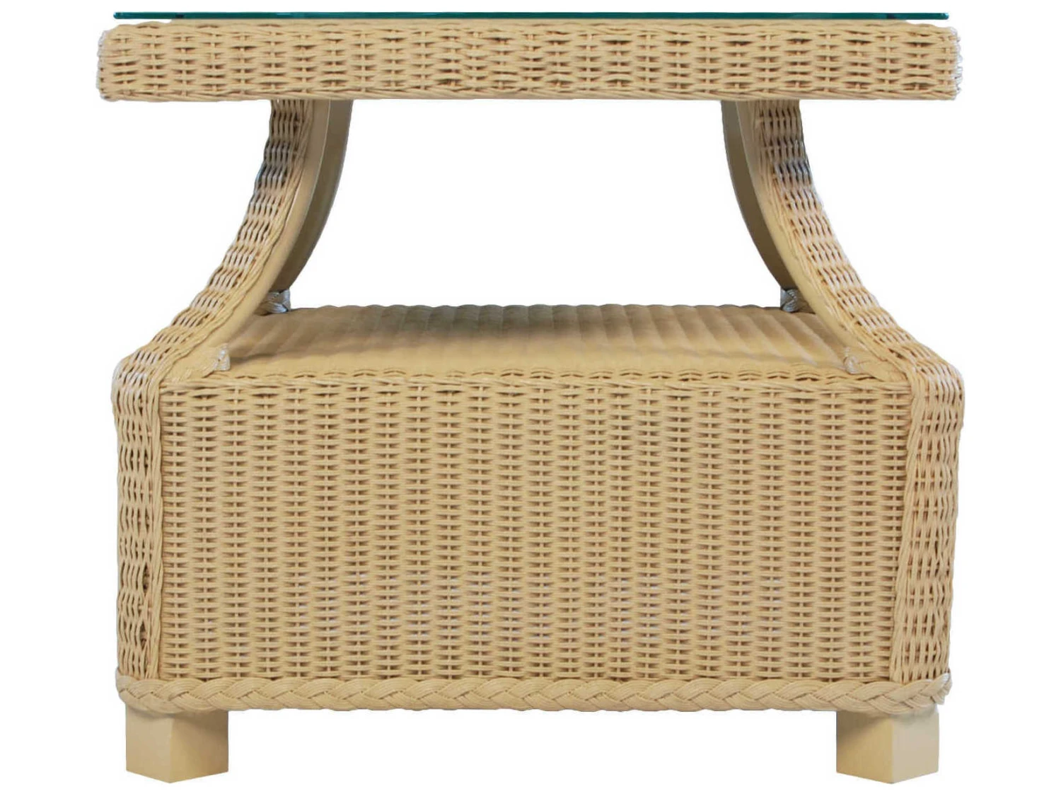 Lloyd Flanders Hamptons Wicker 22.5'' Square End Table 7 Lloyd Flanders Hamptons Wicker 22.5'' Square End Table - Image 7