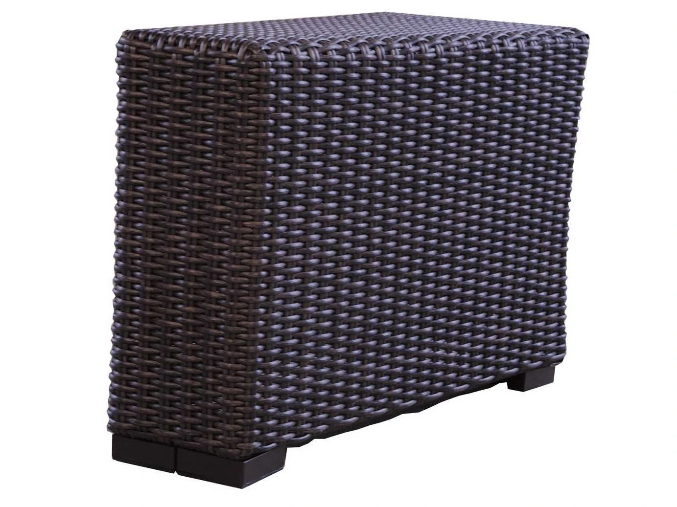 Lloyd Flanders Mesa Wicker Wedge With Woven Top 6 Lloyd Flanders Mesa Wicker Wedge With Woven Top - Image 6