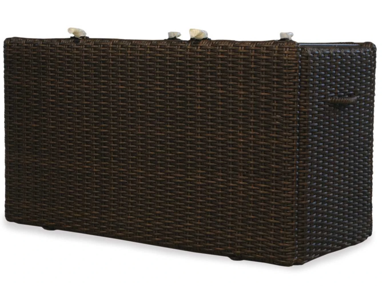 Lloyd Flanders Mesa Wicker 52''W X 32''D Rectangular Fire Pit Table 2 Lloyd Flanders Mesa Wicker 52''W X 32''D Rectangular Fire Pit Table - Image 2