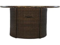 Lloyd Flanders Mesa Wicker 48'' Round Fire Pit Table -Patio Vibe Store LF298099 zm