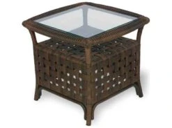 Lloyd Flanders Haven Wicker 24'' Square End Table 14 Lloyd Flanders Haven Wicker 24'' Square End Table -Patio Vibe Store LF430432 zm