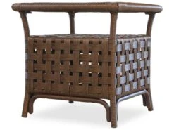 Lloyd Flanders Haven Wicker 24'' Square End Table 13 Lloyd Flanders Haven Wicker 24'' Square End Table -Patio Vibe Store LF43043 zm