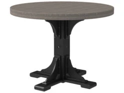 LuxCraft Recycled Plastic 48 Round Counter Height Table With Umbrella Hole 26 LuxCraft Recycled Plastic 48 Round Counter Height Table With Umbrella Hole -Patio Vibe Store LUXP4RTCOUNTER9 zm