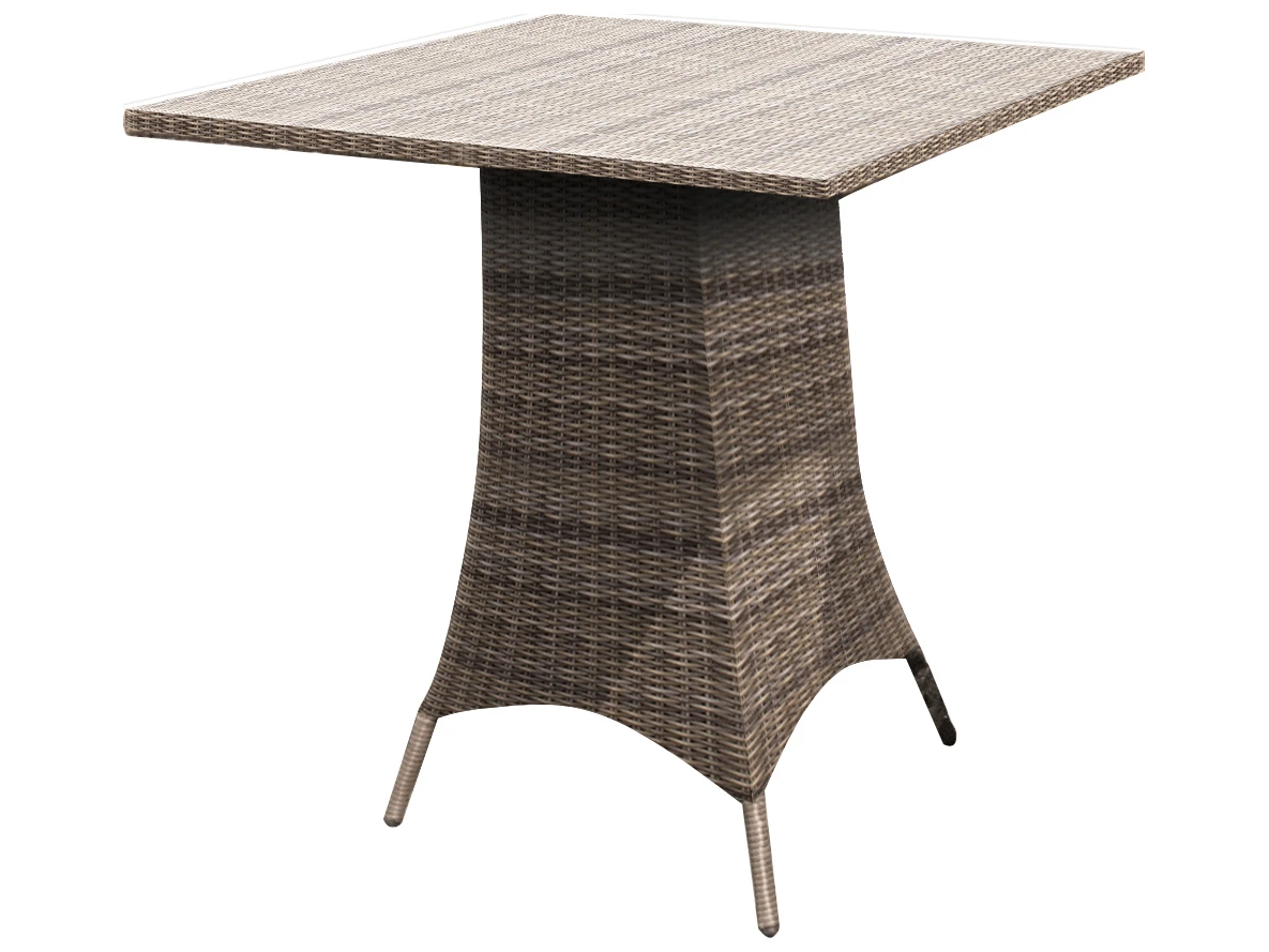 Forever Patio Universal Wicker Universal 36'' Square Glass Top Counter Table 10 Forever Patio Universal Wicker Universal 36'' Square Glass Top Counter Table - Image 10
