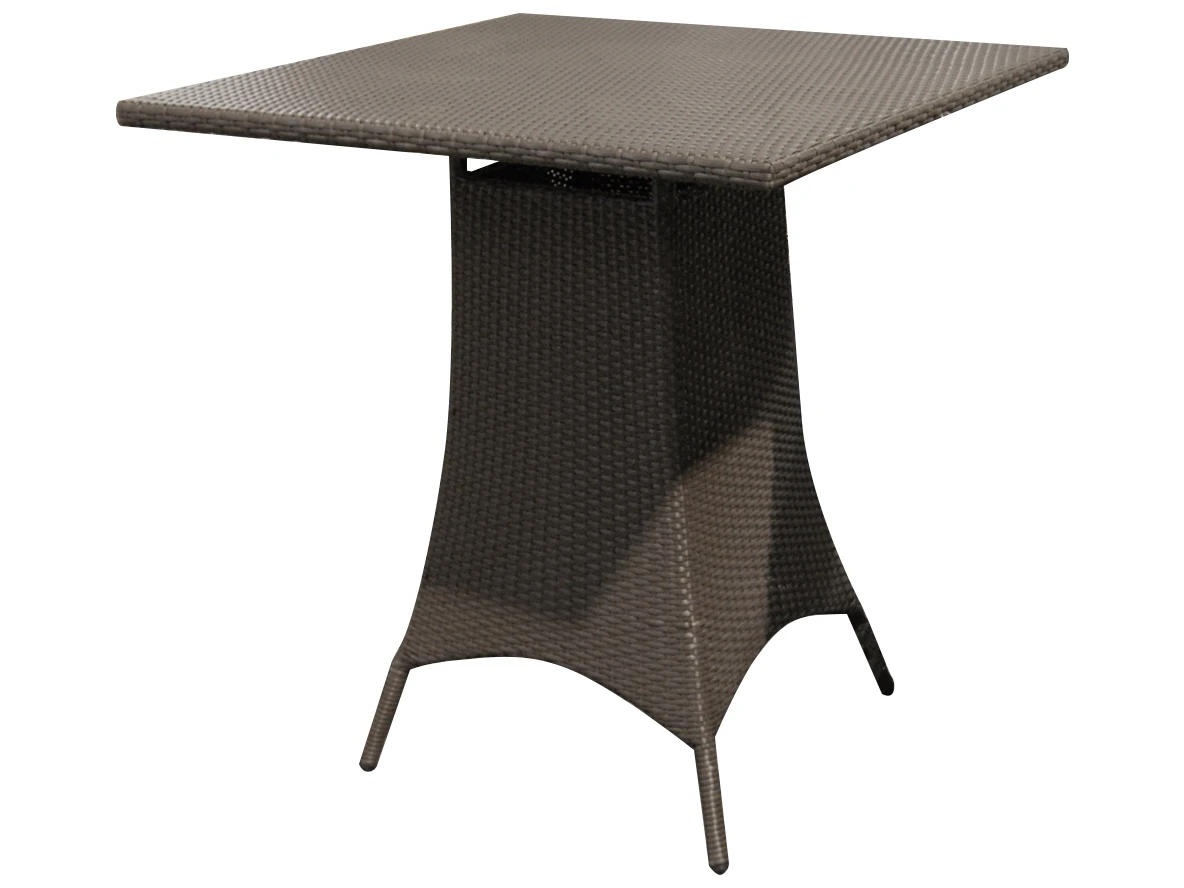 Forever Patio Universal Wicker Universal 36'' Square Glass Top Counter Table 7 Forever Patio Universal Wicker Universal 36'' Square Glass Top Counter Table - Image 7