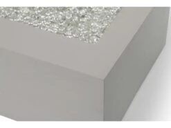 Outdoor Greatroom Cove Concrete Natural Grey 72''W X 24''D Rectangular Linear Gas Fire Table -Patio Vibe Store OGCV7210 zm