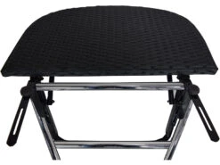 Oakland Living Black Wicker Counter Table With Adjustable Clamps 20 Oakland Living Black Wicker Counter Table With Adjustable Clamps -Patio Vibe Store OL52BALCONYTABLEBK10 zm