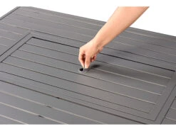 Oakland Living Rectangular 48 In. X 36 In. Aluminum Propane Fire Pit Table 13 Oakland Living Rectangular 48 In. X 36 In. Aluminum Propane Fire Pit Table -Patio Vibe Store OLBERLINFPTGY5 zm