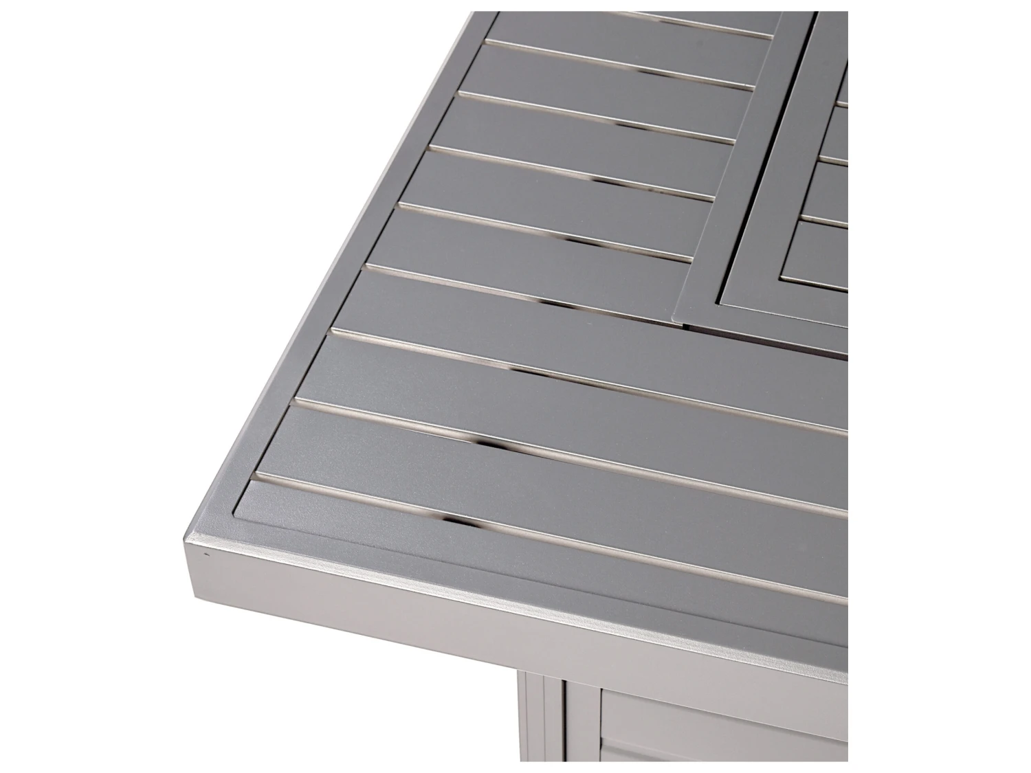 Oakland Living Rectangular 48 In. X 36 In. Aluminum Propane Fire Pit Table 7 Oakland Living Rectangular 48 In. X 36 In. Aluminum Propane Fire Pit Table - Image 7