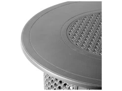 Oakland Living Round 44 In. X 44 In. Aluminum Propane Fire Pit Table With Glass Beads 15 Oakland Living Round 44 In. X 44 In. Aluminum Propane Fire Pit Table With Glass Beads -Patio Vibe Store OLCLIFFFPTGY7 zm