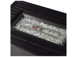 Oakland Living Rectangular 46 In. X 31 In. Aluminum Propane Fire Pit Table -Patio Vibe Store OLISTANBULFPTAC4 zm