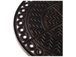 Oakland Living Aluminum 34 In. Round Propane Fire Table With Fire Beads -Patio Vibe Store OLROMEROFPTAC7 zm