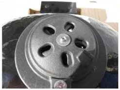 Primo Oval Junior Charcoal Grill With Cypress Countertop Table -Patio Vibe Store PMPGCJRHPG006143 zm