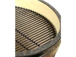 Primo All-In-One Ceramic Kamado Round Grill With Stand | Side Shelves | Ash Tool And Grate Lifter -Patio Vibe Store PMPGCRC3 zm
