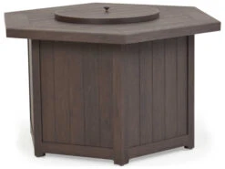 Watermark Living Laser Etched Fire Pits 42 Hexagon Table 8 Watermark Living Laser Etched Fire Pits 42 Hexagon Table -Patio Vibe Store PSFP0142HX1 zm