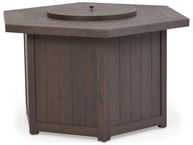 Watermark Living Laser Etched Fire Pits 42 Hexagon Table 3 Watermark Living Laser Etched Fire Pits 42 Hexagon Table - Image 3